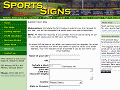 Sports Signs