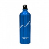 Лека алуминиева бутилка за вода Frendo Rainbow с вместимост 1 литър, син цвят