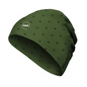 Лека зимна шапка H.A.D. Merino Army Green Rhombus от 100% Мериносова вълна