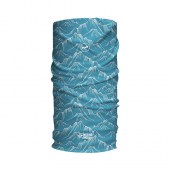 Многофункционална шал-кърпа H.A.D. Merino Blue Panorama от мериносова вълна