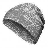 Ултралека зимна шапка H.A.D. Merino Woodcut grey от 100% Мериносова вълна