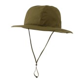 Лятна шапка с периферия Trekmates Blackden DRY UV50+ в зелен цвят