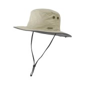 Лека широкопола шапка с комарник Trekmates Borneo UV50+ в бежов цвят