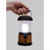 Лампа за къмпинг Vango Nova 200 Wood с презареждаща се батерия