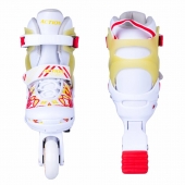 Регулируеми детски ролери Action Joly с ComfortFit система на обувките, светещи предни колелца