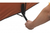 Петместна къмпинг палатка Easy Camp Eclipse 500 с куполна и тунелна конструкция, модел 2016