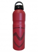 Туристическа бутилка за вода Northland Grip Granat Burgundy 750 мл с грапава повърхност