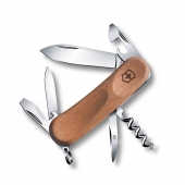 Швейцарско джобно ножче Victorinox EvoWood 10 с чирени от орехово дърво