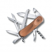 Швейцарско джобно ножче Victorinox EvoWood 17 с чирени от орехово дърво