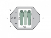 Палатка Pinguin Tornado 2 2012