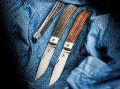 Джобно ножче Boker Plus Bonfire Bubinga с чирени от дърво Bubinga