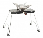 Газов котлон от неръждаема стомана Outwell Appetizer Cooker 1-Burner Stove с мощност на горелката 3200W