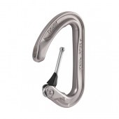 Алуминиев карабинер Petzl Ange S с ключалка MonoFil Keylock