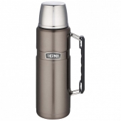 Двустенен вакумно-изолиран термос от неръждаема стомана Thermos Stainless King Flask ST с вместимост 1200 мл